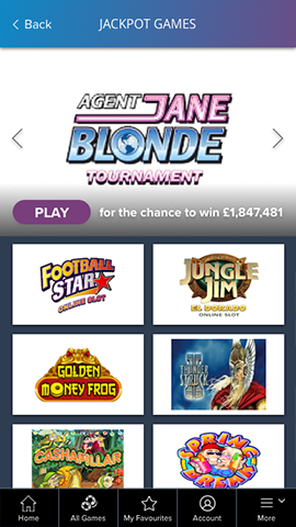 Jackpot games